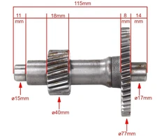 Other TARPINIS VELENAS ATV ​​150 BASHAN GALUTINIS PAVARA