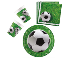 OTHER Vienkartinių indų rinkinys - futbolas 0657039308746
