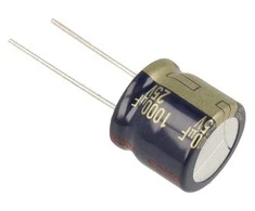 Panasonic Radialinis Kondensatorius 105░ Žemas Impedansas 15x16mm BMW 3er 5er 7er E36 E46 E90 E91 E92 E93