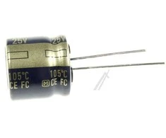 Panasonic Radialinis Kondensatorius 105░ Žemas Impedansas 15x16mm BMW 3er 5er 7er E36 E46 E90 E91 E92 E93