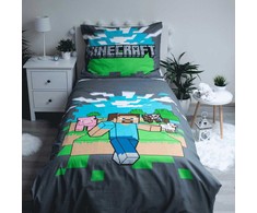 "Minecraft" patalynės užvalkalas 140×200 cm, 70×90 cm