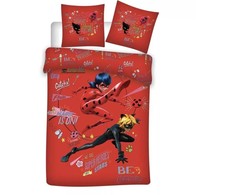 Miraculous Ladybug Patalynė "Ladybug" 140×200 cm, 65×65 cm