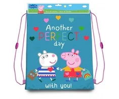 Peppa Pig sportinis krepšys treniruoklių krepšys 40 cm