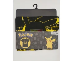 Pokemon marškinėliai vaikams Pikachu, juodi
