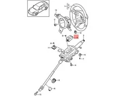 Porsche 718 Boxster 991 Cayman Valdymo Blokas Originalus 7PP905852C