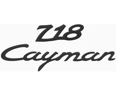 Porsche Magnetiniai Užrašai 718 Cayman Originalus WAP0502060PCAY