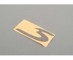 Porsche 911 2002 2003 2004 2005 Originalus Porsche emblema "S" (pilkas)