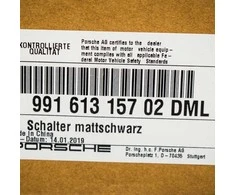 PORSCHE 911 991 priekinių kairės pusės durų lango valdymo jungiklis 99161315702DML NEW GENUINE