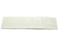 Porsche 911 993 Alarm Window Sticker Genuine 91170125000