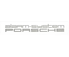 Porsche 911 993 Alarm Window Sticker Genuine 91170125000