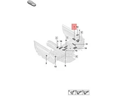 Porsche 911 Carrera 2019 2023 SWITCH Matinė juoda Originalus 992959858S6N3