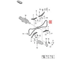 Porsche 911 Carrera 992 Variklio Grandinė Originalus 0PB109252A