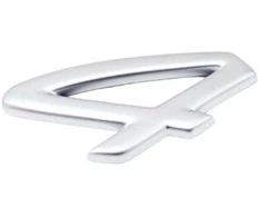 Porsche 911 Carrera 996 Logotipas Sidabras Originalus 996559241014PU