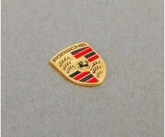 "Porsche 911 Cayenne Boxster" herbo emblema, skirta nuotolinio rakto galvutės pulteliui, originali
