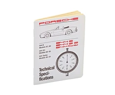 Porsche 944 S2 Techninis Literaturos Pockets Originalus WKD423520