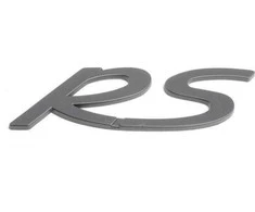 Porsche 964 Carrera RS Script Badge Juodas Originalus 9645592410270C
