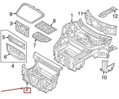 Porsche 991 99 Bagažinės Dėklas Originalus 99150192000GRV