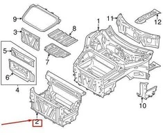 Porsche 991 99 Bagažinės Dėklas Originalus 99150192000GRV