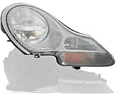 Porsche Boxster 986 1997 2004 Pagrindinis Priekinis Žibintas Originalus 98663113217