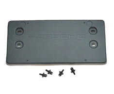 Porsche Cayenne 2010-2023 Valstybinės numerio plokštės laikiklis Satin Originalus 958701105059B9