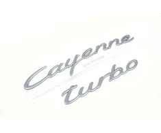 Porsche Cayman Boxster Logo Satin Aliuminis 2005 2006 Originalus 955559038014W9