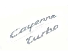 Porsche Cayman Boxster Logo Satin Aliuminis 2005 2006 Originalus 955559038014W9