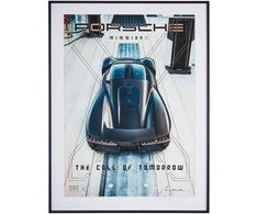 PORSCHE galerijos atspaudas Nr. 1 – Misija X hiperautomobilis – ribotas leidimas