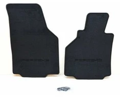 PORSCHE Grindų kilimėlių rinkinys - juodas 00004480053A10