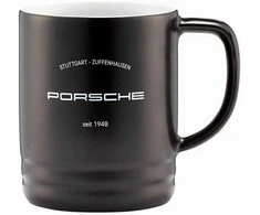 "Porsche" juodas didelis puodelis