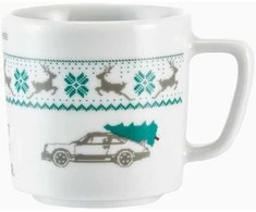 PORSCHE kolekcininko espreso puodelis Nr. 1 – Kalėdos – Riboto leidimo