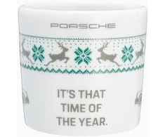 PORSCHE kolekcininko espreso puodelis Nr. 1 – Kalėdos – Riboto leidimo