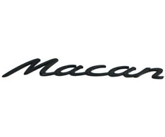 Porsche Macan 95 2019 Tailgate Emblem Logo Originalus 95B853675L