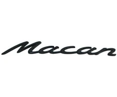 Porsche Macan 95 2019 Tailgate Emblem Logo Originalus 95B853675L