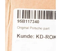 PORSCHE MACAN 95B 95B117340 Galinis dešinysis įsiurbimo oro aušintuvo ortakis NEW GENUINE