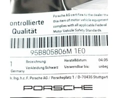 Porsche Macan 95B Lining Juodas Originalus 95B805806M1E0