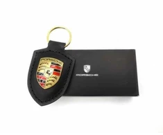 "Porsche" odinis raktų pakabukas raktų pakabukas emblema juodas herbas originalus WAP0500900E