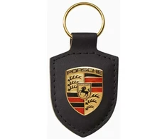"Porsche" odinis raktų pakabukas raktų pakabukas emblema juodas herbas originalus WAP0500900E