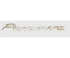 PORSCHE PANAMERA 970 Galinės bagažinės dangčio emblema ženklelis 97055923708 NAUJAS ORIGINALUS