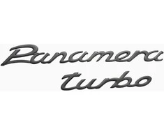 Porsche Panamera Turbo Magnetų Užrašai 2 Rinkiniai Originalus WAP0502300RMSP