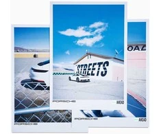 Porsche Plakatu Rinkinys AHEAD 2 Pietvakariai Originalus WAP0929020RPSA