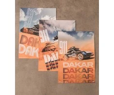 Porsche 911 Dakaro Plakatu Rinkinys Originalus WAP0925010PDKP