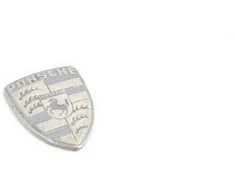 "Porsche" raktų pakabuko pakaitalas Alyvmedžio herbas Maža emblema Logotipas Originalus 94453844300