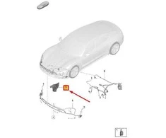 Porsche Taycan 2020 2023 Originalus PAD972555A