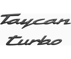 Porsche Taycan Turbo Magnetų Užrašų Rinkinys Originalus WAP0502100RMST