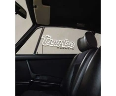 PORSCHE Turbo apšviestas užrašas – Ribota leidimo