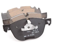 Priekinio Stabdžių Kaladėlių Rinkinys BMW X5 F15 X6 F16 Originalus 34116857096