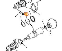 Psa Parts Citroen C5 I II Xantia I tarpiklis originalus 527229 5272.29