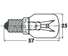 Psa Parts Speciali lemputė lemputė šviesa šviesos lemputė šaldytuvui e14 15w 240v
