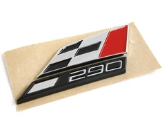 Seat Leon 5f Cupra 290 Galinis Emblemas Blizgus Juodas Chromas Originalus 6J9853687CDPJ
