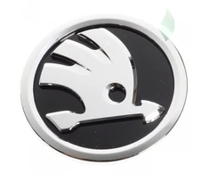 Skoda Citigo NF 2012 2020 Emblema Juoda Chromas Originalus 1ST853630DFOD